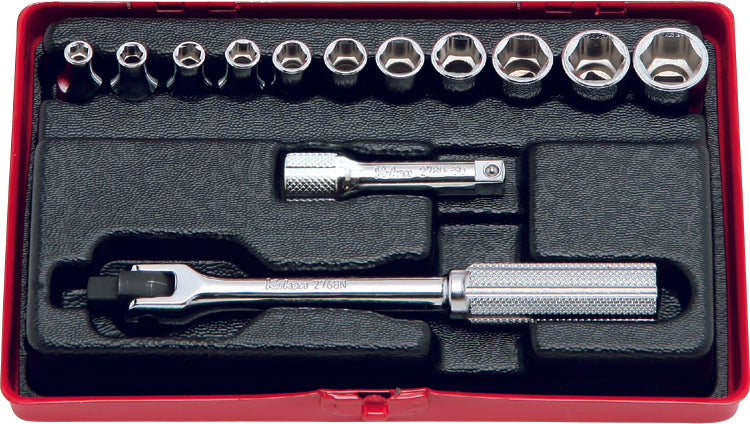 2262M 6 Point Socket Set Components