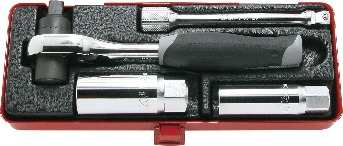 3225A Torque Ratchet Set Components