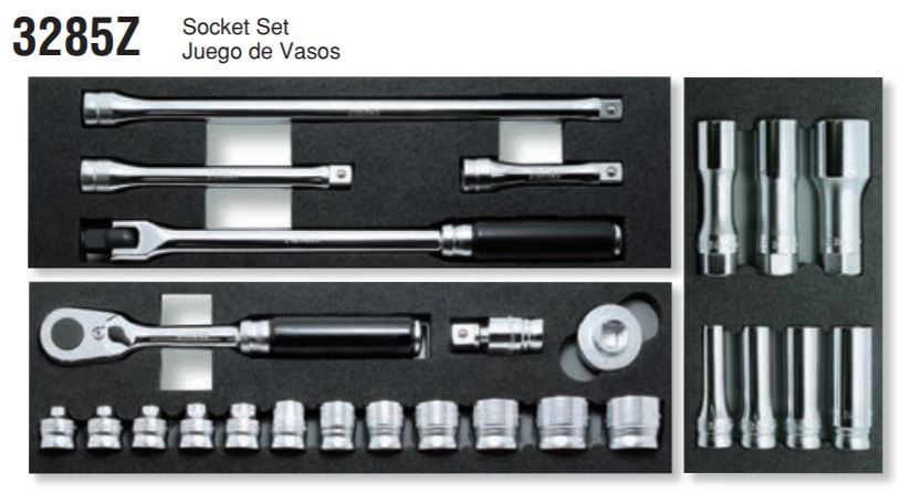 3285Z Z-Series Socket Set Components