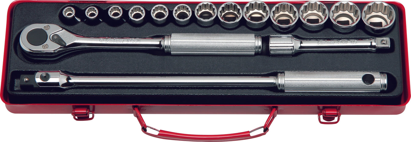 4232M Metric 12 Point Socket Set Components