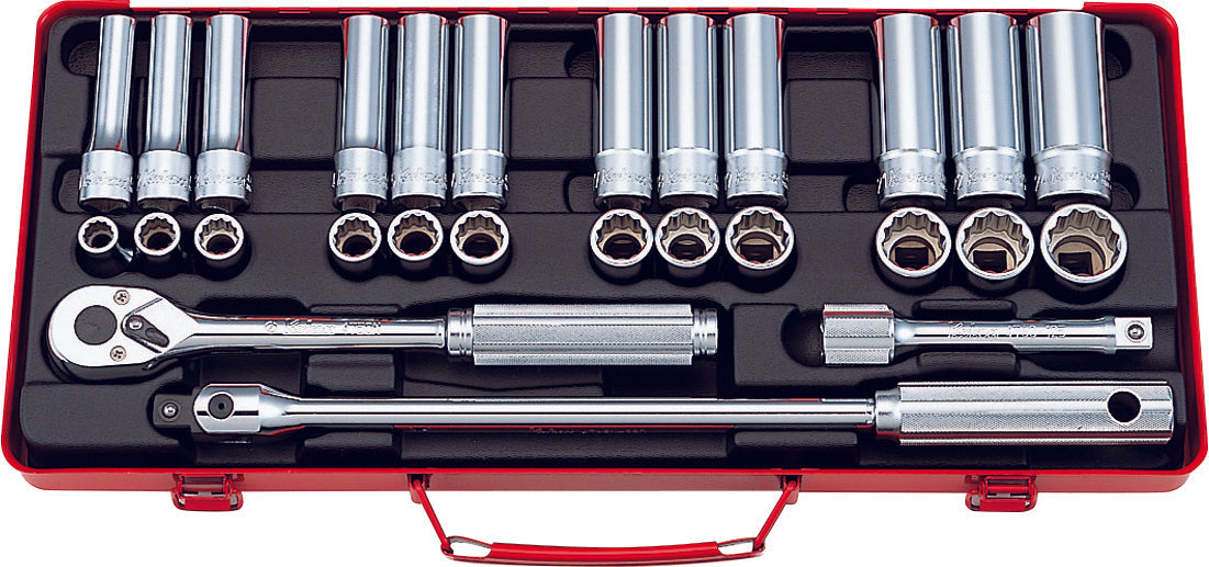 4277 12 Point Sockets and Deep Socket Set Components