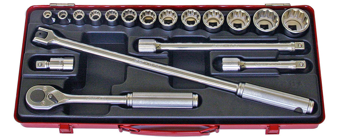 4289M Metric 12 Point Socket Set Components