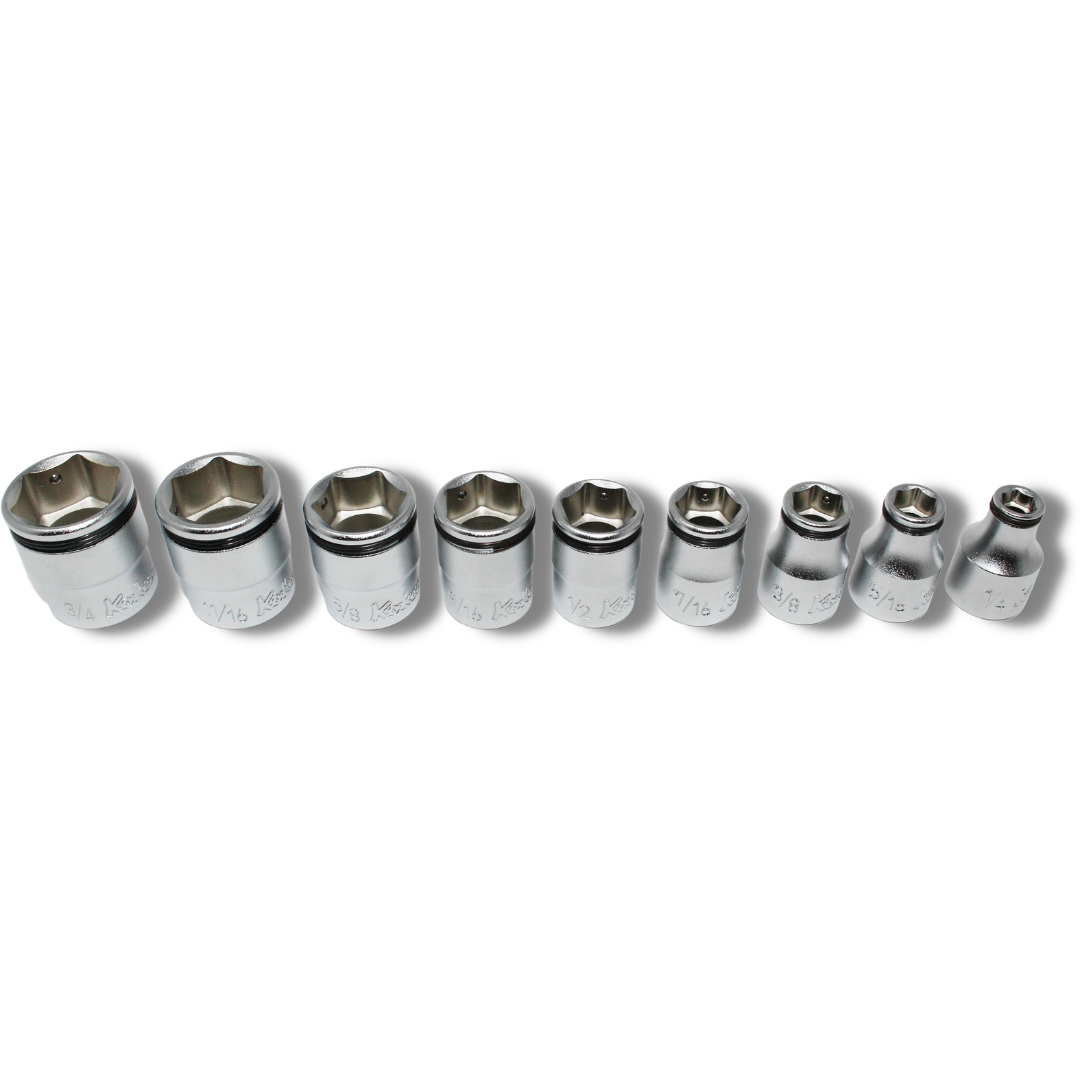 3/8 Sq. Dr. SAE Nut-Grip Sockets