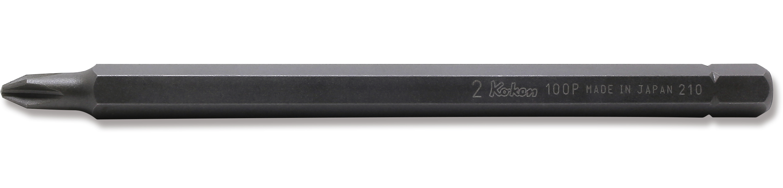 Embout hexagonal 5/16 PH2, longueur 125 mm 