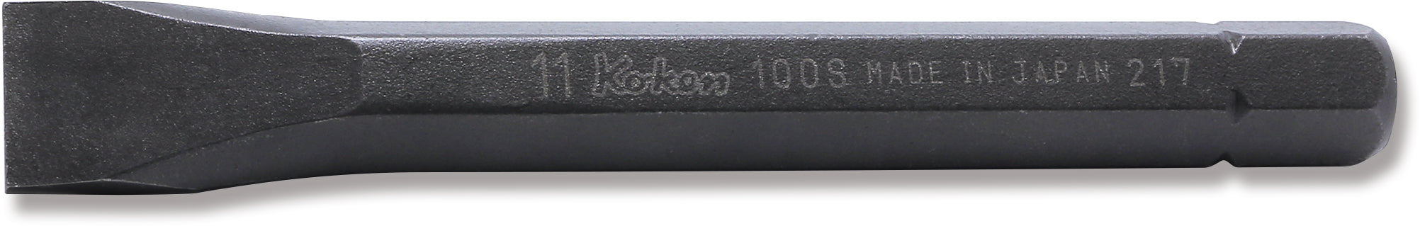 Embout hexagonal fendu 5/16 pouce, longueur 80 mm (1,6 x 11). 