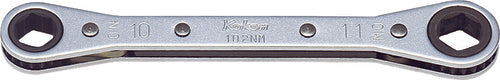 Clé à cliquet annulaire 10 x 12 mm, 6 pans, longueur 140 mm 