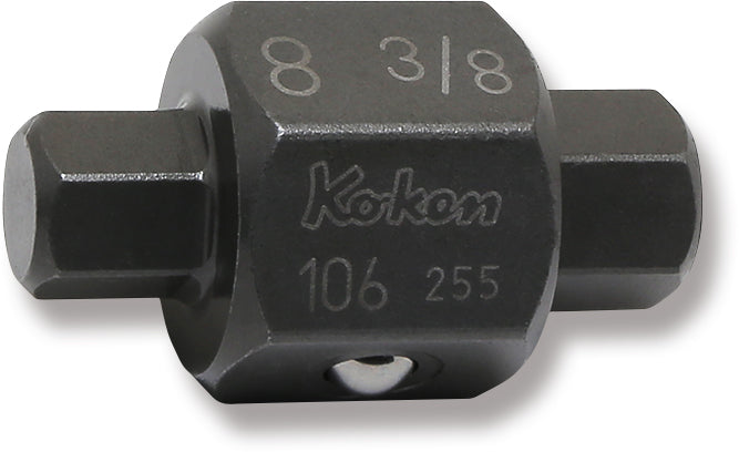 Embouts de clé pour bouchon de vidange mâle 4/6 pans, 8 mm x 3/8 Hex x Longueur hexagonale 32 mm