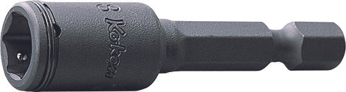 Clé à douille hexagonale 1/4", longueur de serrage 7 mm, 50 mm 