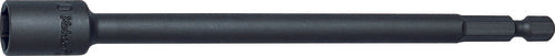 Clé à douille hexagonale 1/4" 7 mm, 6 pans, longueur 100 mm 