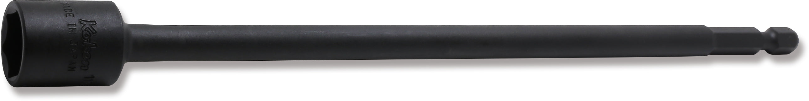 Clé à douille hexagonale 1/4" (13 mm), 6 pans, longueur 200 mm 