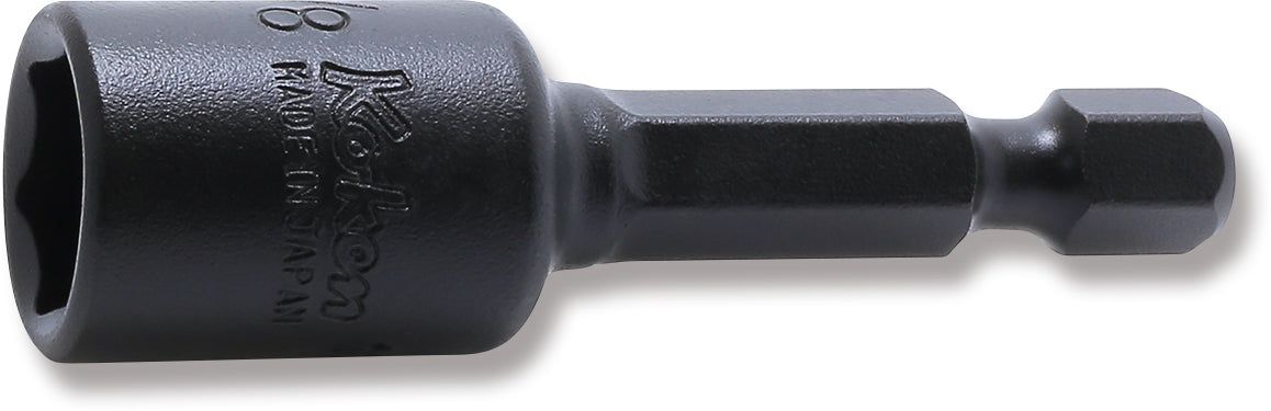 Clé à douille hexagonale 1/4" 3/8" 6 pans, longueur 50 mm 
