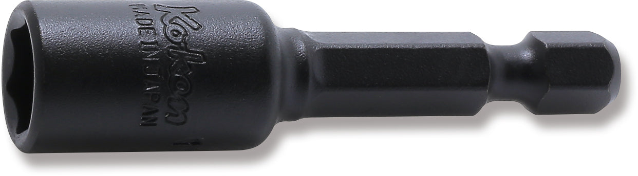 Clé à douille hexagonale 1/4" 8 mm, 6 pans, longueur 50 mm 