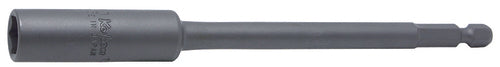 Clé à douille hexagonale 1/4" (14 mm), 6 pans, longueur 75 mm, aimant coulissant 