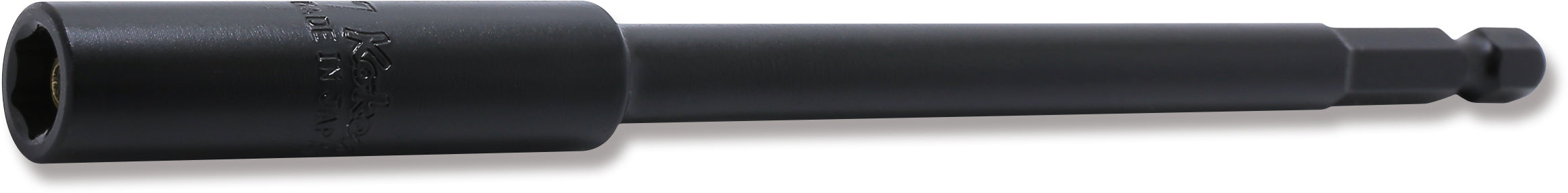 Clé à douille magnétique coulissante hexagonale 7 mm 1/4" à 6 pans, longueur 150 mm