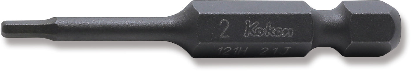 Embout hexagonal 1/4", longueur hexagonale 2 mm, 50 mm 