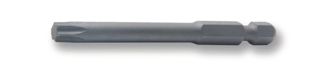 Embout TORX® T15H inviolable à six pans creux 1/4" - Longueur 100 mm 