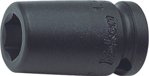 Douille carrée 1/4" (11/32"), 6 pans, longueur 23 mm 