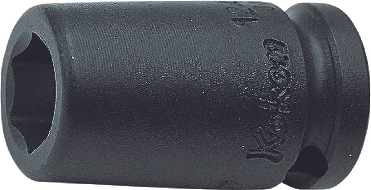 Douille carrée 1/4" 6 mm 6 pans, longueur 23 mm 
