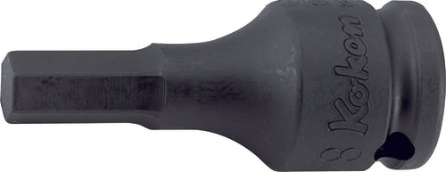 Douille carrée 3/8" (6,5 mm) - Hexagone de 12 mm - Longueur 52 mm 