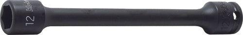 Rallonge carrée 3/8" (12 mm) 6 pans, longueur 100 mm, aimant 