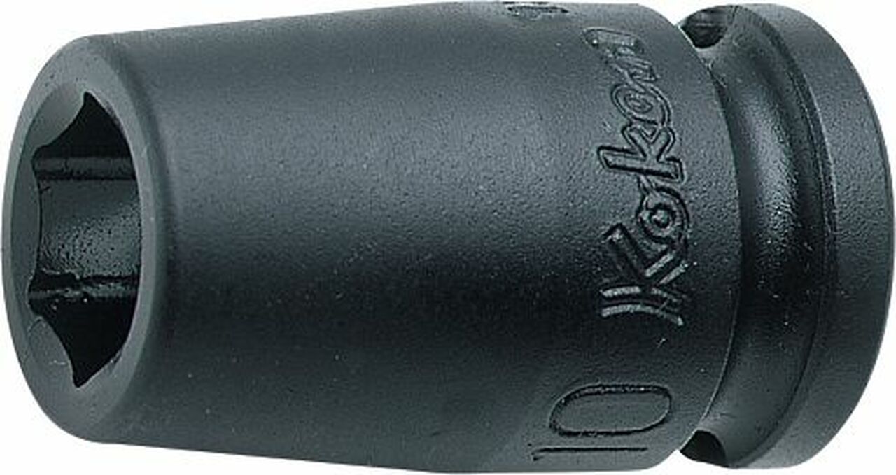 Douille carrée 3/8" (14 mm), 6 pans, longueur 32 mm 