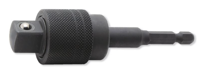 1/4" hex to 3/8" Square Drive Quick Release Adaptor