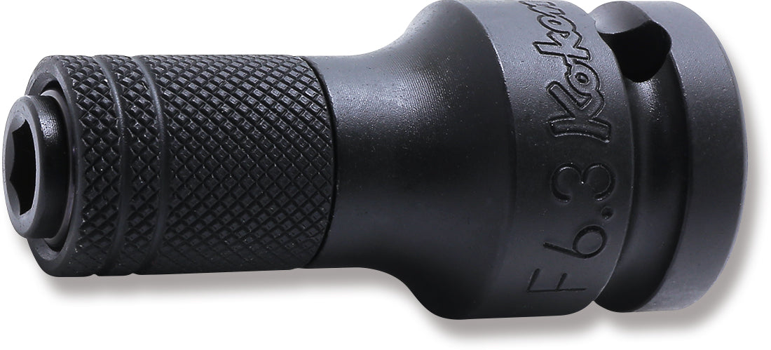 1/2 Sq. Dr. Bit Holder  1/4 Hex Length 55mm Locking Quick Release