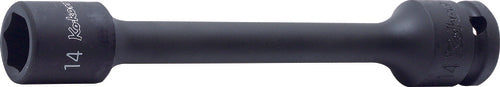 Rallonge carrée 1/2 pouce, 17 mm, 6 pans, longueur 200 mm 