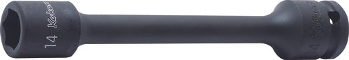 Rallonge carrée 1/2 pouce, 19 mm, 6 pans, longueur 200 mm 