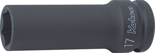 1/2 Sq. Dr. Socket  10mm 6 point Length 80mm Thin walled