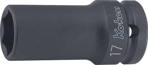 Douille carrée 1/2 pouce, 18 mm, 6 pans, longueur 60 mm, paroi mince 