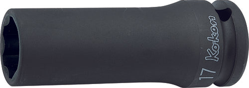 Douille carrée 1/2 pouce, entraînement de surface 12 mm, longueur 80 mm 