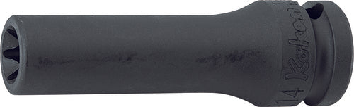 Douille à impact profonde TORX® E12 1/2 Sq. Dr. - Longueur 80 mm 