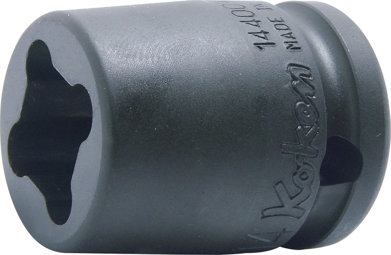 1/2 Sq. Dr. Socket  10mm 4 point Length 38mm