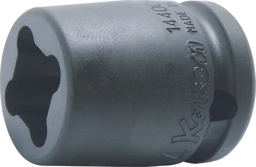 1/2 Sq. Dr. Socket  17mm 4 point Length 40mm