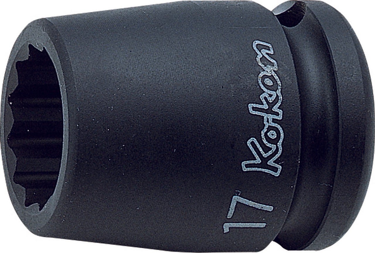 1/2 Sq. Dr. Socket  10mm 12 point Length 38mm