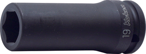 Douille carrée 5/8" (22 mm), 6 pans, longueur 90 mm 