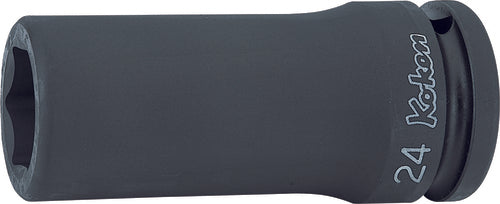 Douille carrée 3/4" 24 mm, 6 pans, longueur 100 mm 