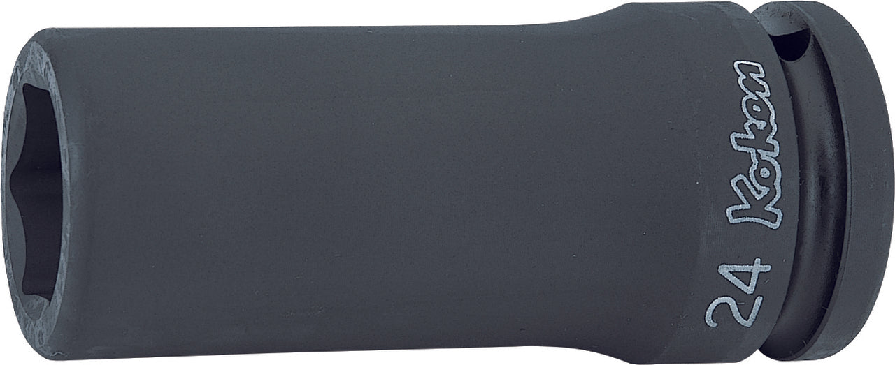 Douille carrée 3/4" 1 5/8" 6 pans, longueur 100 mm 