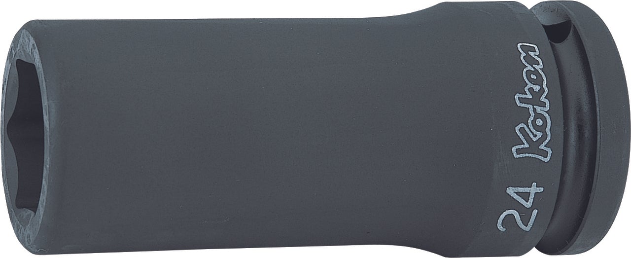 Douille carrée 3/4" (1 1/16"), 6 pans, longueur 100 mm 