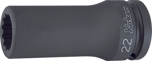 Douille carrée 3/4" 14 mm 12 pans, longueur 100 mm 