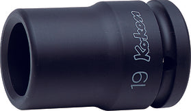 1 Sq. Dr. Rear Wheel Nut Socket  22mm Square Length 72mm