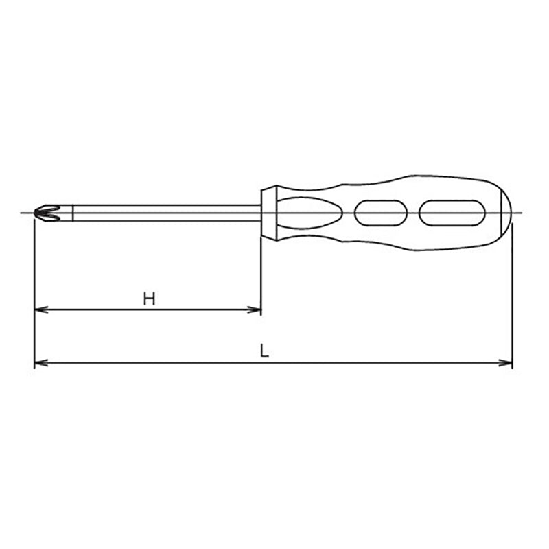 Screwdriver  PH2  Length 260mm