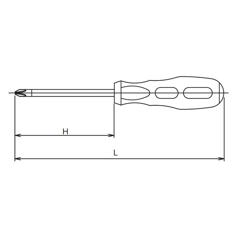 Screwdriver  PZ1  Length 175mm