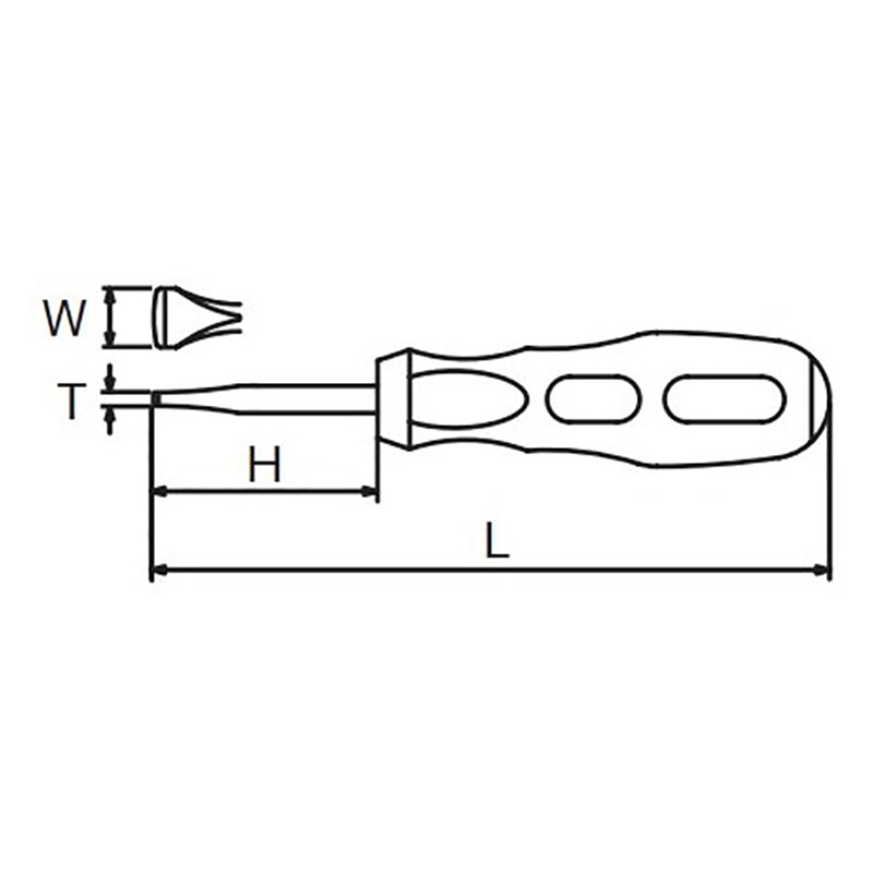 Coin Driver  1.8X13mm  Length 150mm