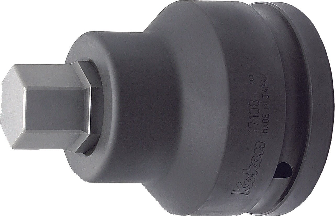 1.1/2 Sq. Dr. Bit Socket  24mm Hex Length 115mm