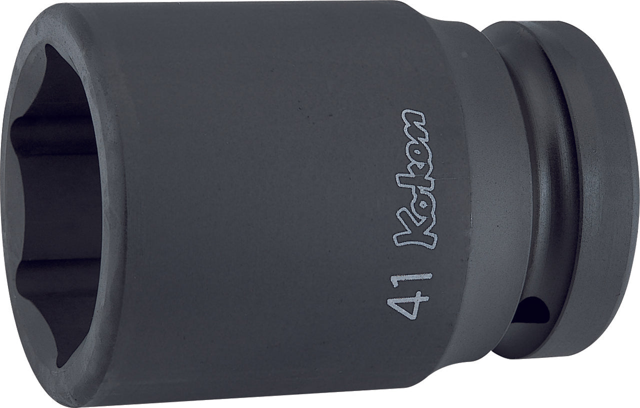 1 Sq. Dr. Socket  41mm 6 point Length 85mm Thin walled