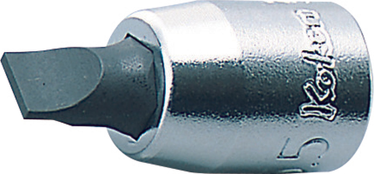 1/4 Sq. Dr. Bit Socket Slotted 1.0X5.5  Length 25mm