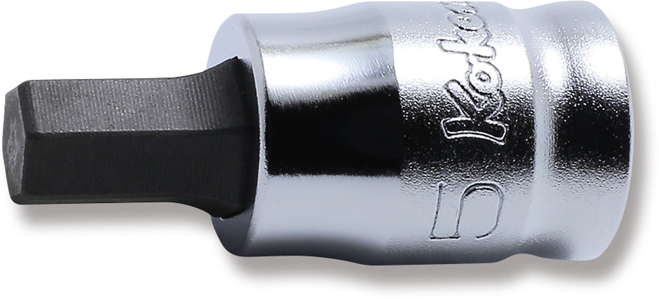 1/4 Sq. Dr. Bit Socket  5mm 6 point Length 25mm Z-series