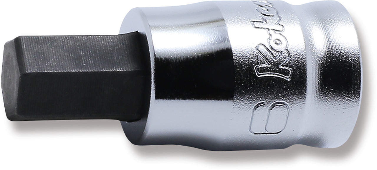 1/4 Sq. Dr. Bit Socket  6mm 6 point Length 25mm Z-series